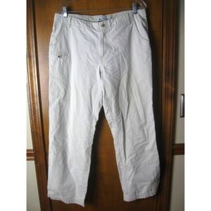 Columbia Hiking Khaki pants Womens Sz 12 Short Tan work pant